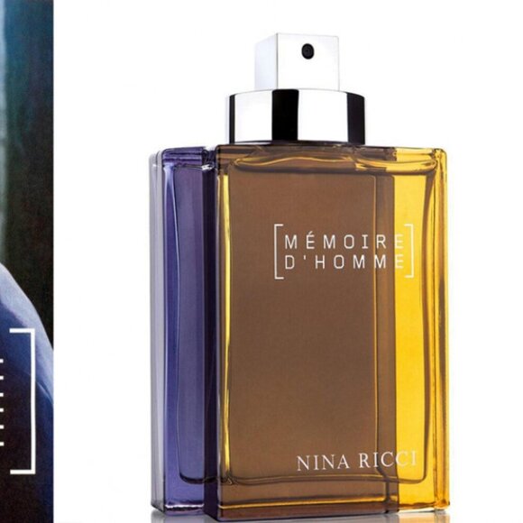 New Nina Ricci MÉMOIRE D'HOMME EDT Spray New In Sealed Packaging Discontinued - Picture 2 of 12